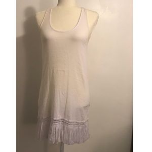 Victoria’s Secret swimsuit cover up with fringes